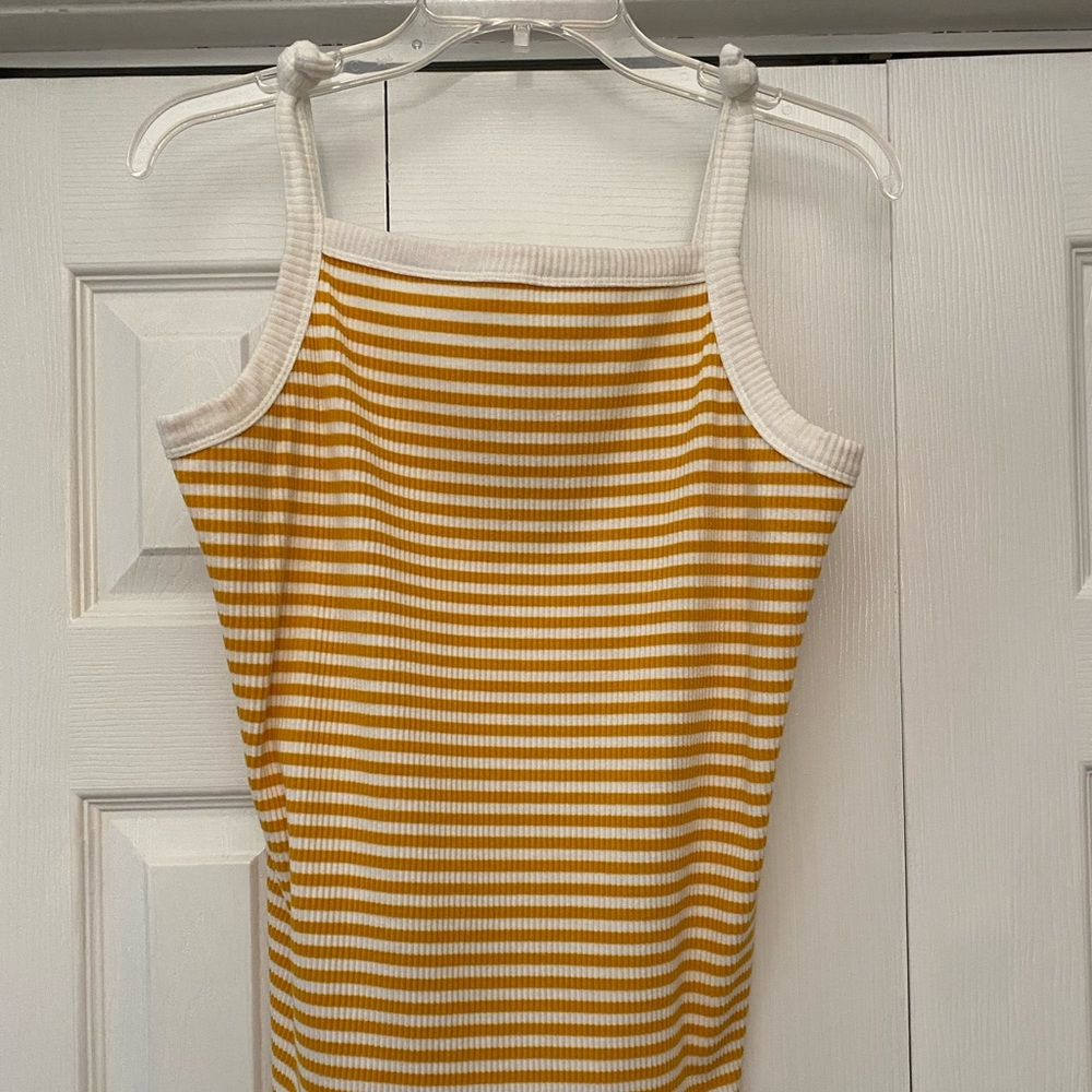 Striped Old Navy tank